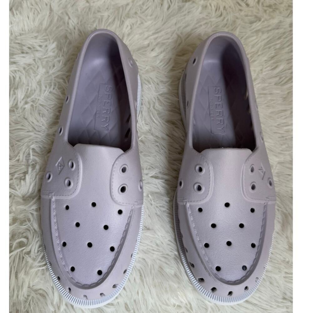 Sperry A/O Float Rubber Slip-On  Women’s Size 9 Purple Lightweight Waterproof